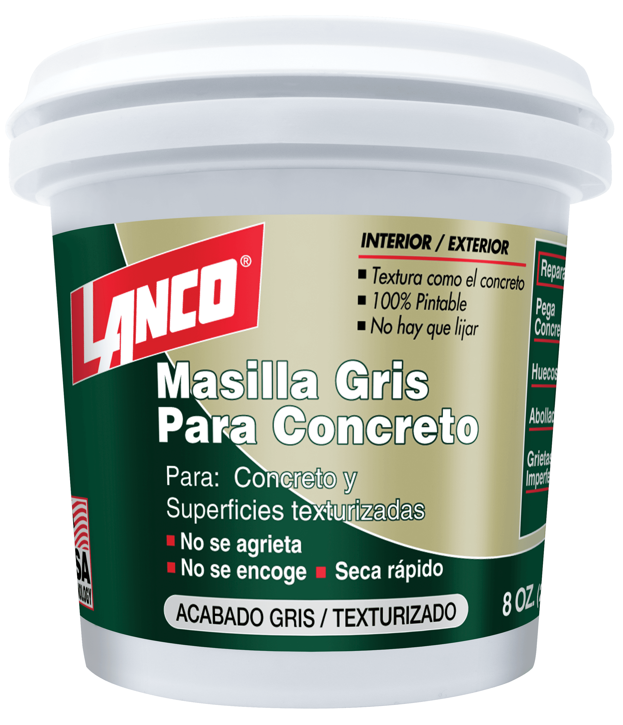 MASILLA GRIS PARA CONCRETO