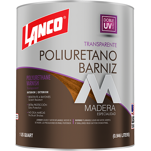 BARNIZ POLIURETANO TRANSPARENTE
