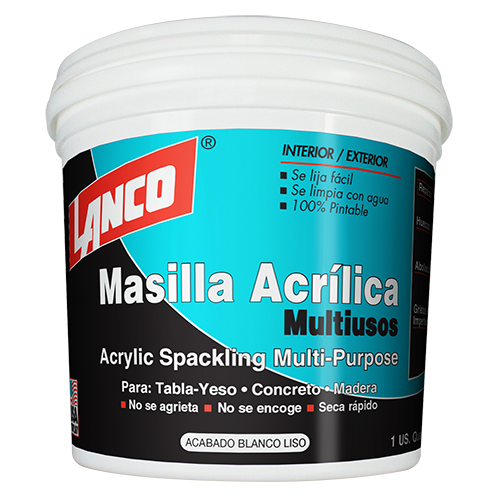 MASILLA ACRILICA SPACKLING - - Cuarto